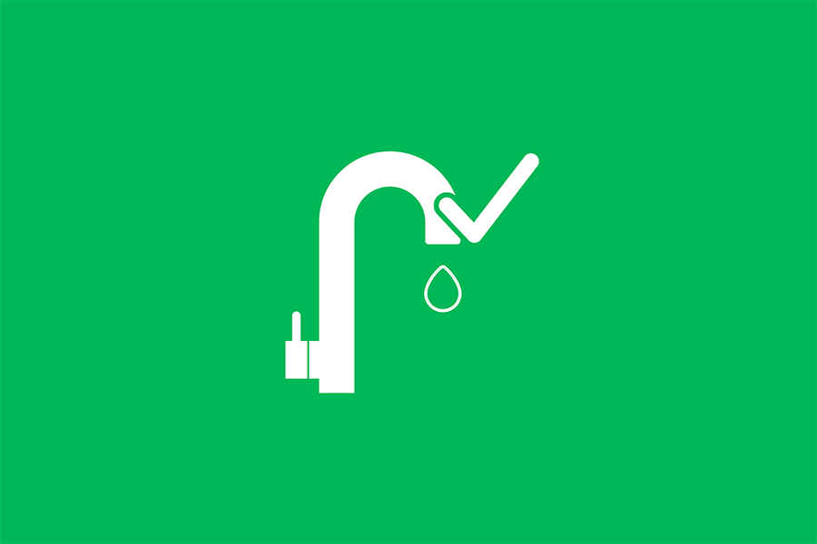 U kunt water uit de kraan weer direct drinken en gebruiken