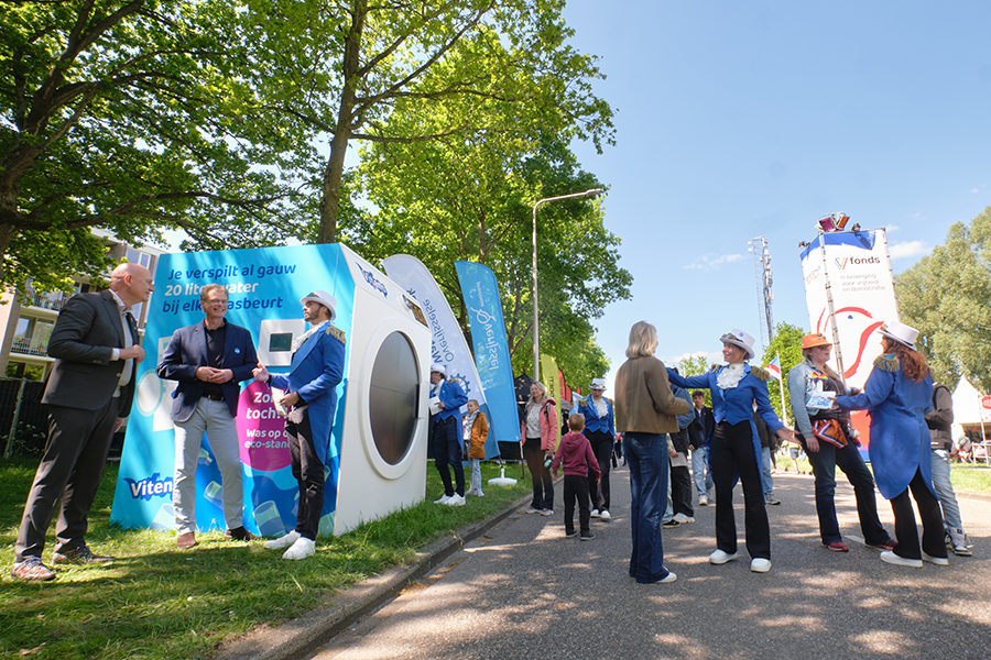 Wasmachine op Bevrijdingsfestival Zwolle