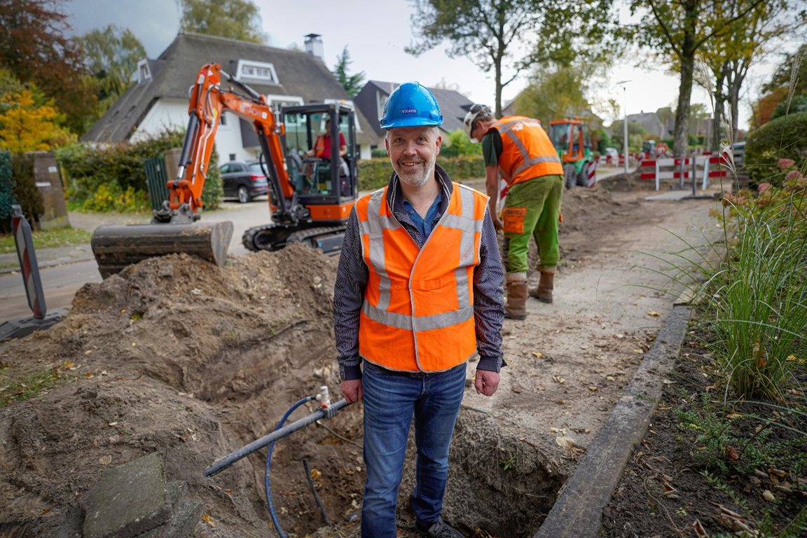 Aldom Veneman vervangt leidingen