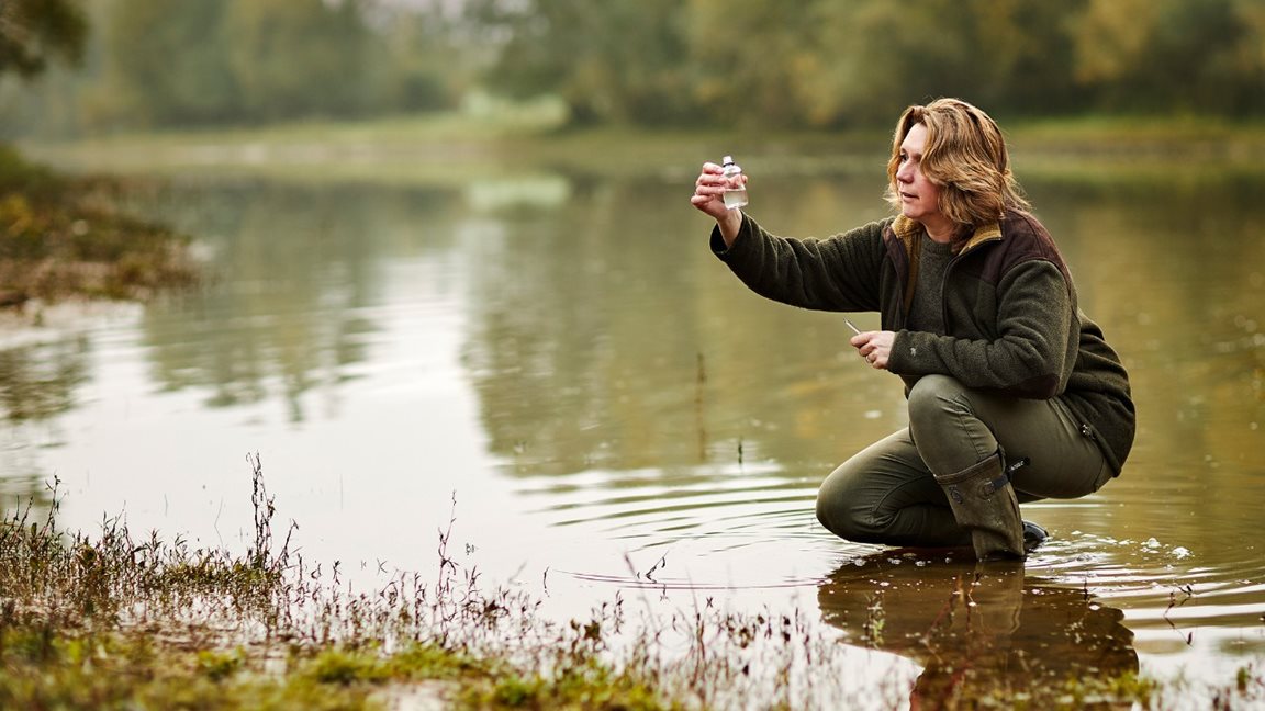 We monitoren de kwaliteit van ons water voortdurend.