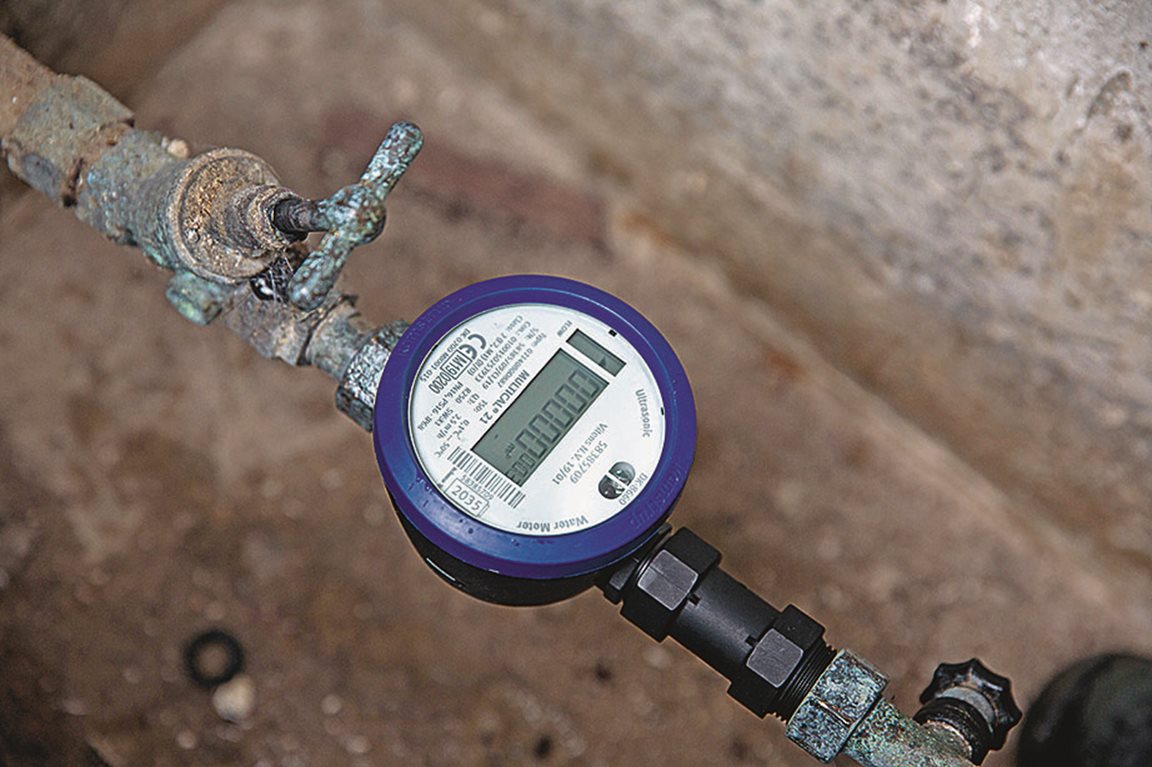 Slimme watermeter.