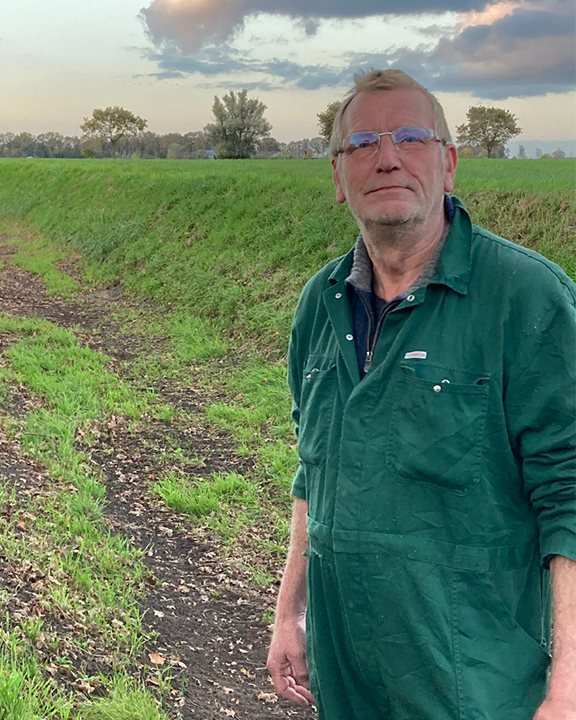 Boer Gerrit Lammers: ‘Duurzaam boeren is voor mij ook voordelig’.