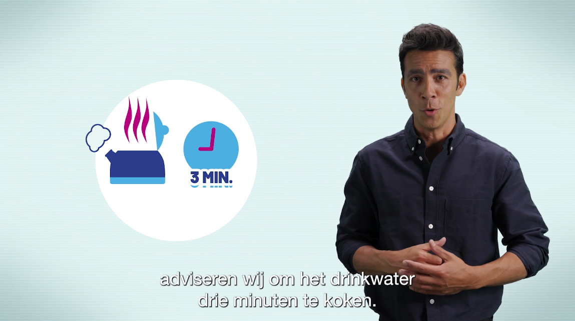 Wat moet je doen bij een kookadvies?